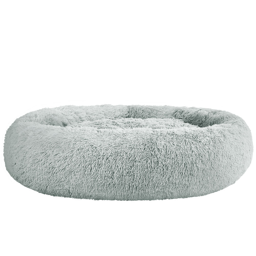 i.Pet Pet Bed Dog 110cm Calming Extra Large Soft Plush Light Grey