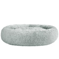 i.Pet Pet Bed Dog 110cm Calming Extra Large Soft Plush Light Grey