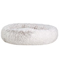 i.Pet Pet Bed Dog 110cm Calming Extra Large Soft Plush White Brown