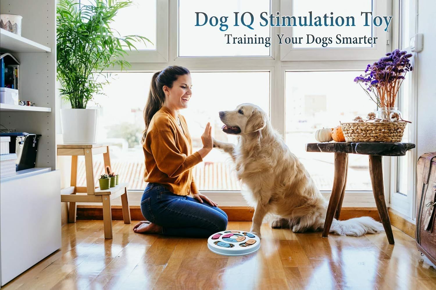 Interactive Dog Puzzle Slow Feeder for All Dog Breeds