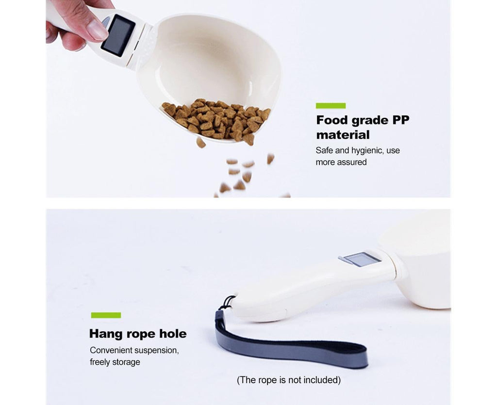 Pet Food Water Scoop Kitchen Scale Spoon