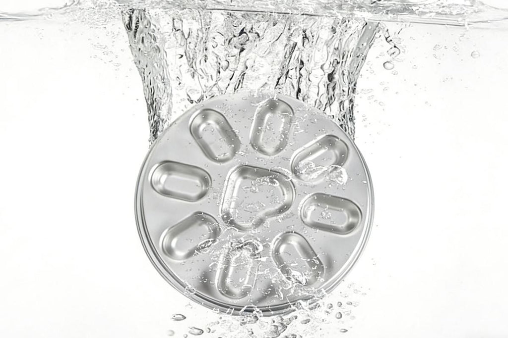 Slow Feeder Dog Bowl Stainless Steel Non Slip Puzzle Maze Bowl Slow Down Eating