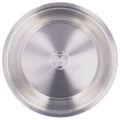 Stainless Steel Plate 304 Food Grade Material Stainless Steel Rounded Deepen Dish for Eating22cm/8.7in