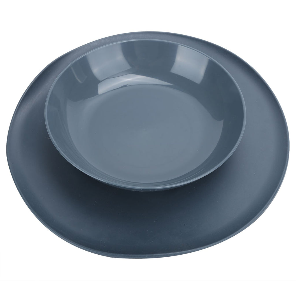 Dog Feeding Bowls Non Slip Anti-Spill Pet Bowl Detachable Pet Feeder Cat Feeding DishesGray