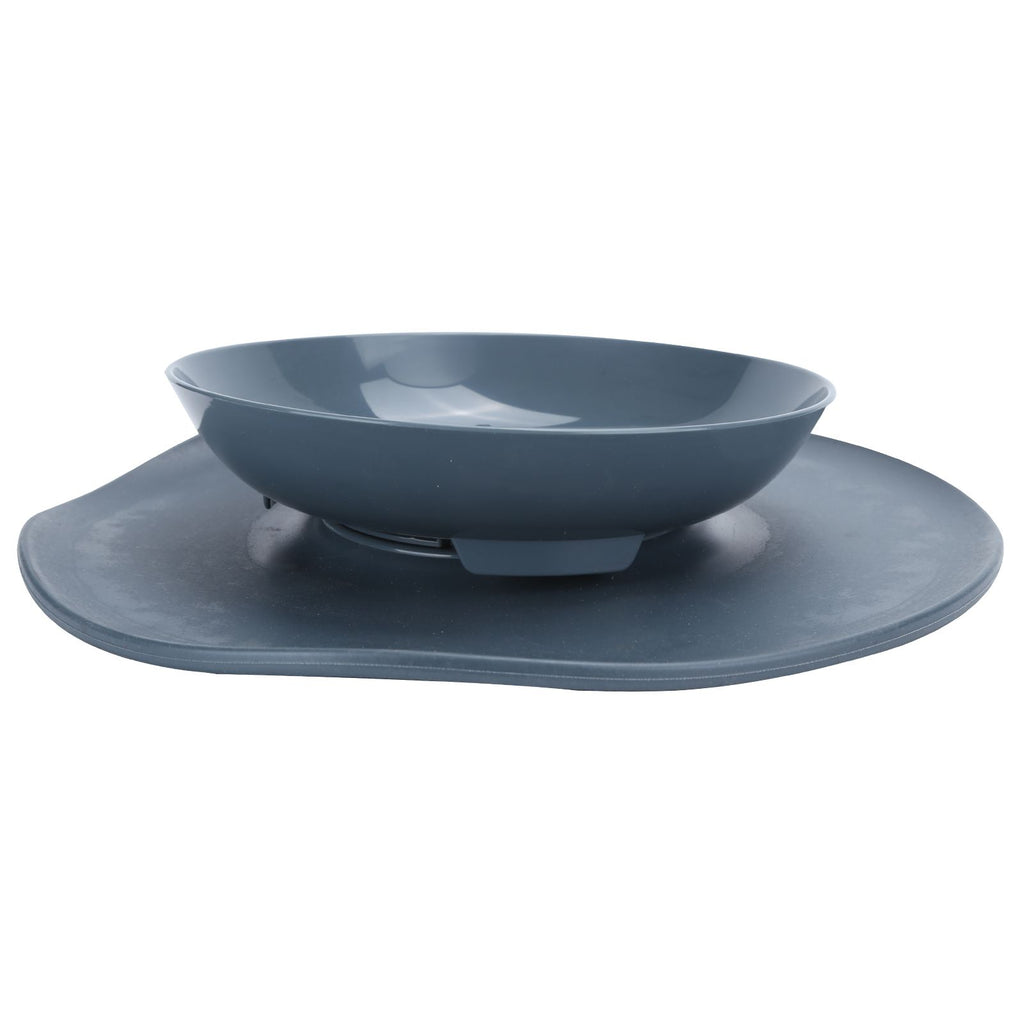 Dog Feeding Bowls Non Slip Anti-Spill Pet Bowl Detachable Pet Feeder Cat Feeding DishesGray