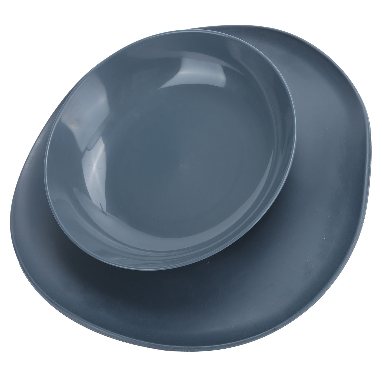 Dog Feeding Bowls Non Slip Anti-Spill Pet Bowl Detachable Pet Feeder Cat Feeding DishesGray