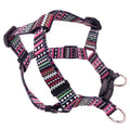 DEYUAN Bohemian Dog Harness Polyester Bomi Purple L:2.5*60-93cm