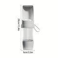 Portable Dog Water Bottle – Leak-Proof Pet Water Dispenser with Food Storage, Ideal for Outdoor Walks, Camping, and Travel (Grey)