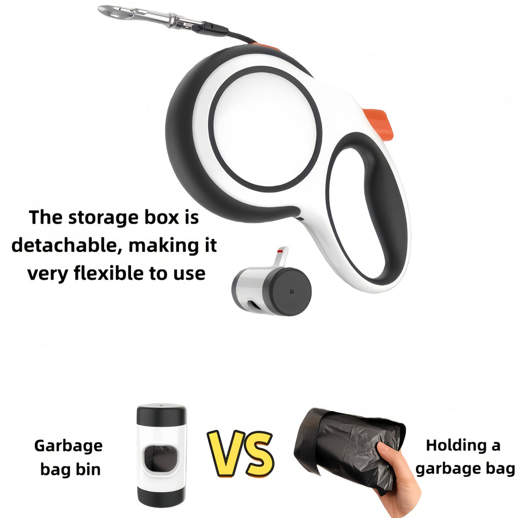 White retractable dog leash, strong dog leash, dog walking leash, small and medium dog leash, outdoor dog leash, Australia, durable dog leash, dog lead