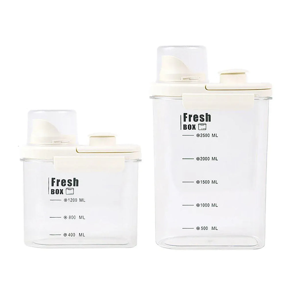 Sealed Moisture-Proof Pet Food Storage Bucket for Cat and Dog Treats Containers - S-1600ml