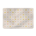 Pet Feeding Mat Dogs Cats Absorbent Non Slip Pet Placemat Waterproof Mat - Beige