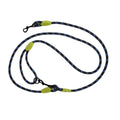 Adjustable Diagonal Dog Walking Leash Hands Free Crossbody- Black