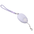 Purple Retractable Dog Leash with Luminous Rope 3Meters